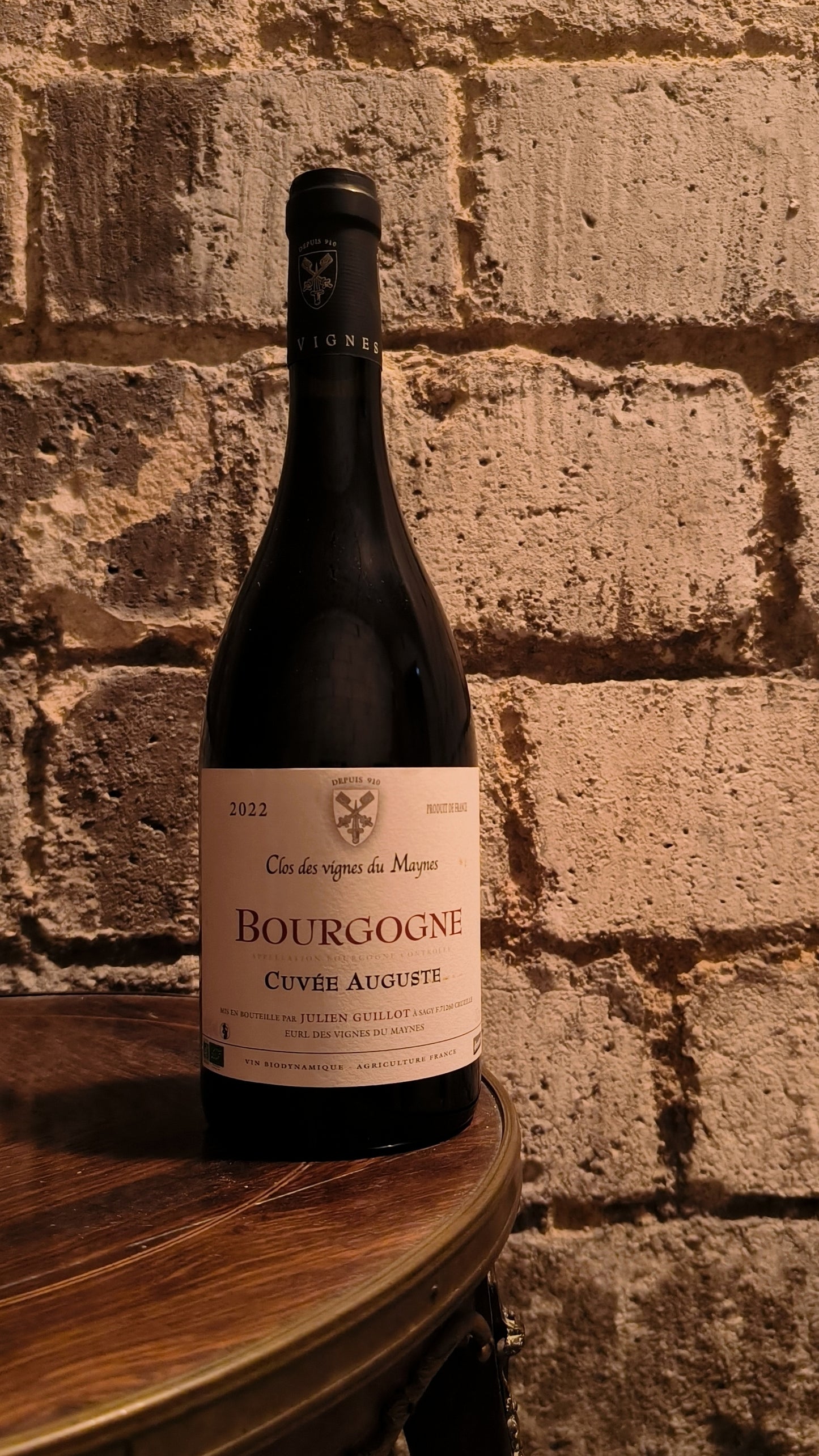 CLOS DES VIGNES DU MAYNES - CUVÉE AUGUSTE - 2022