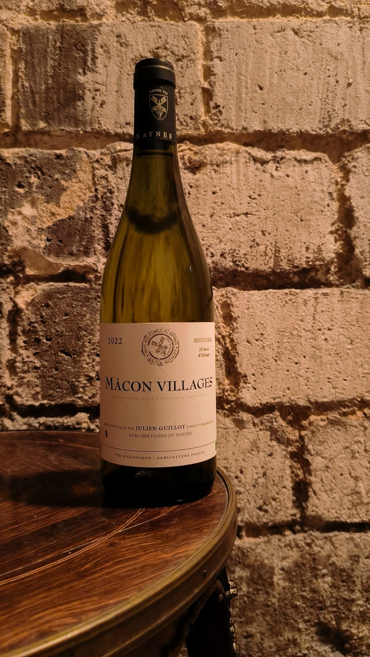 CLOS DES VIGNES DU MAYNES - AOC MÂCON VILLAGES - 2022