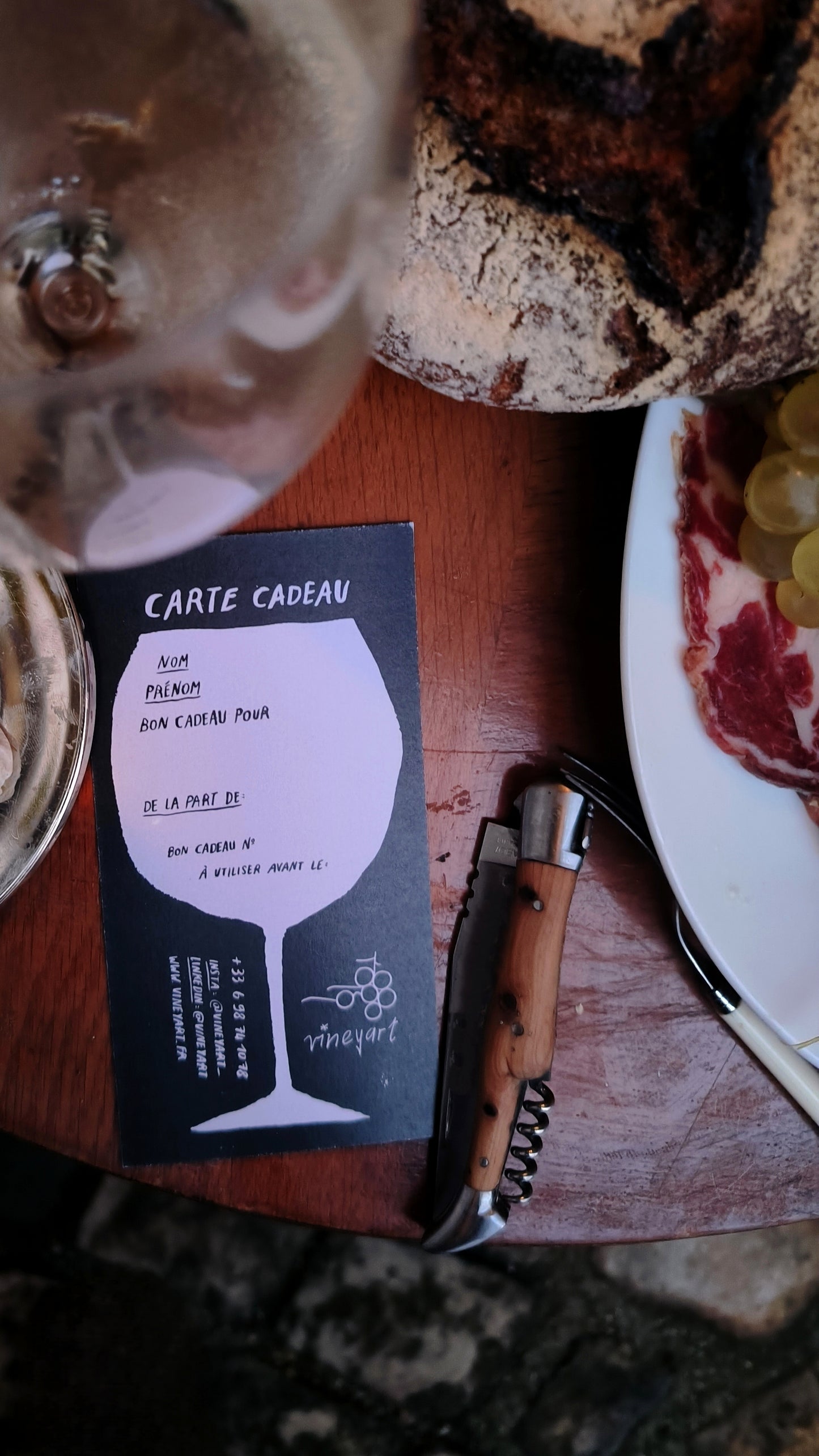 Carte cadeau Vineyart